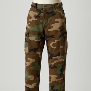 Woodland Camo Combat Trousers – Small Long – Hot Weather Issue